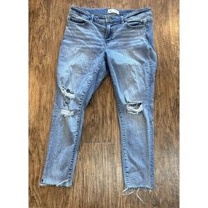 BKE Denim Payton  Ankle Skinny Jeans Women's 30x 26 Universal Fit Mid Rise